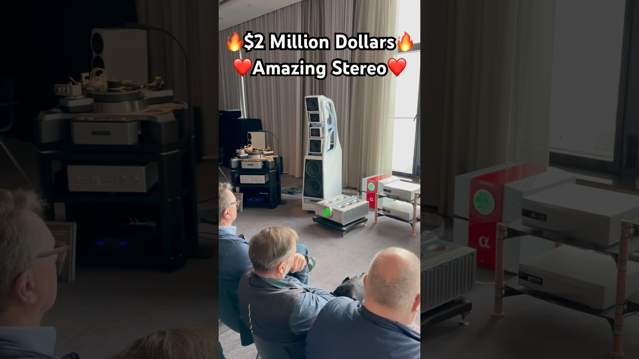 $2 Million Dollars ❤️ Audiophile HiEnd Sound System 🔊 Wilson Audio & Dan Agostino ⚙️ #audio #hiend