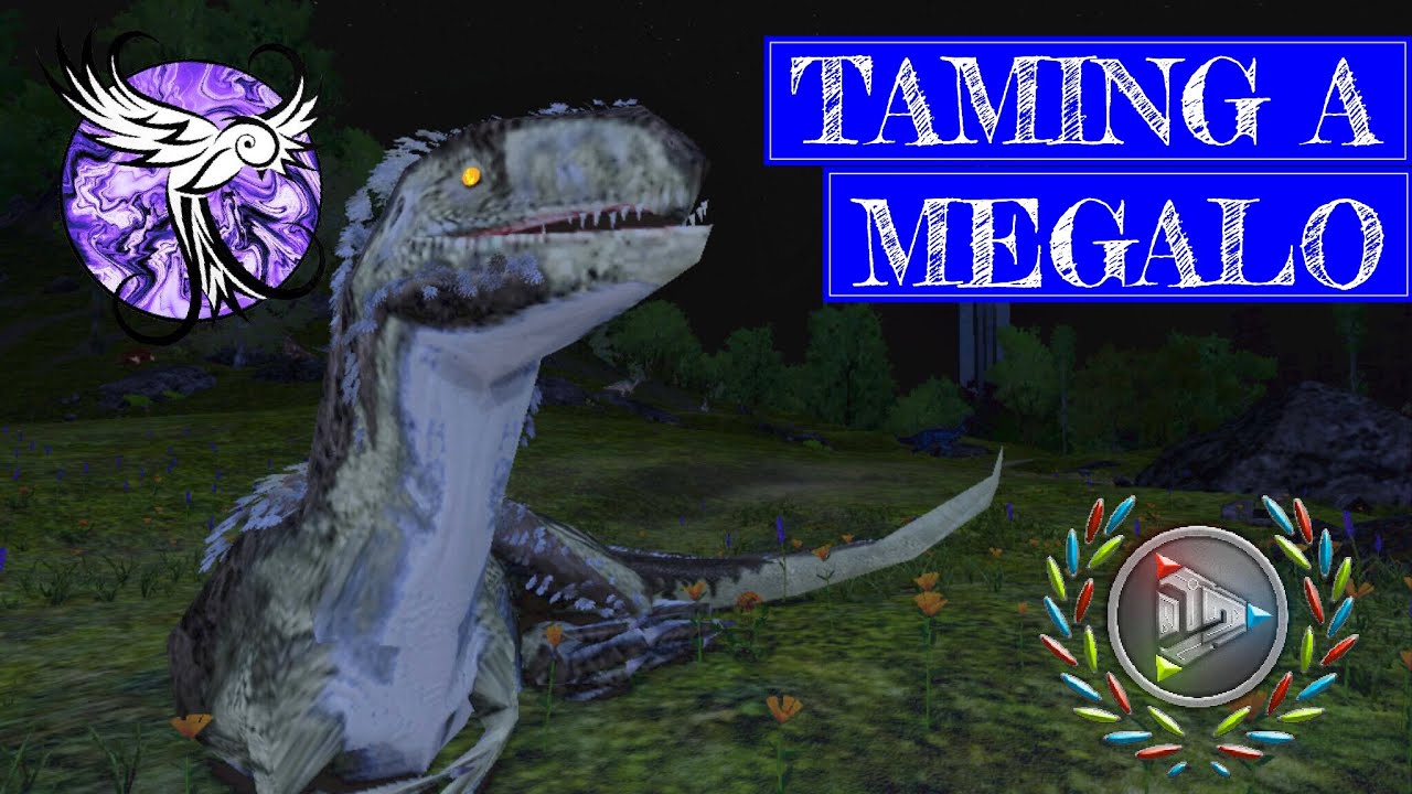 TAMING A MEGALOSAURUS | Nomadic Survival EP27 | ARK Survival Evolved Mobile