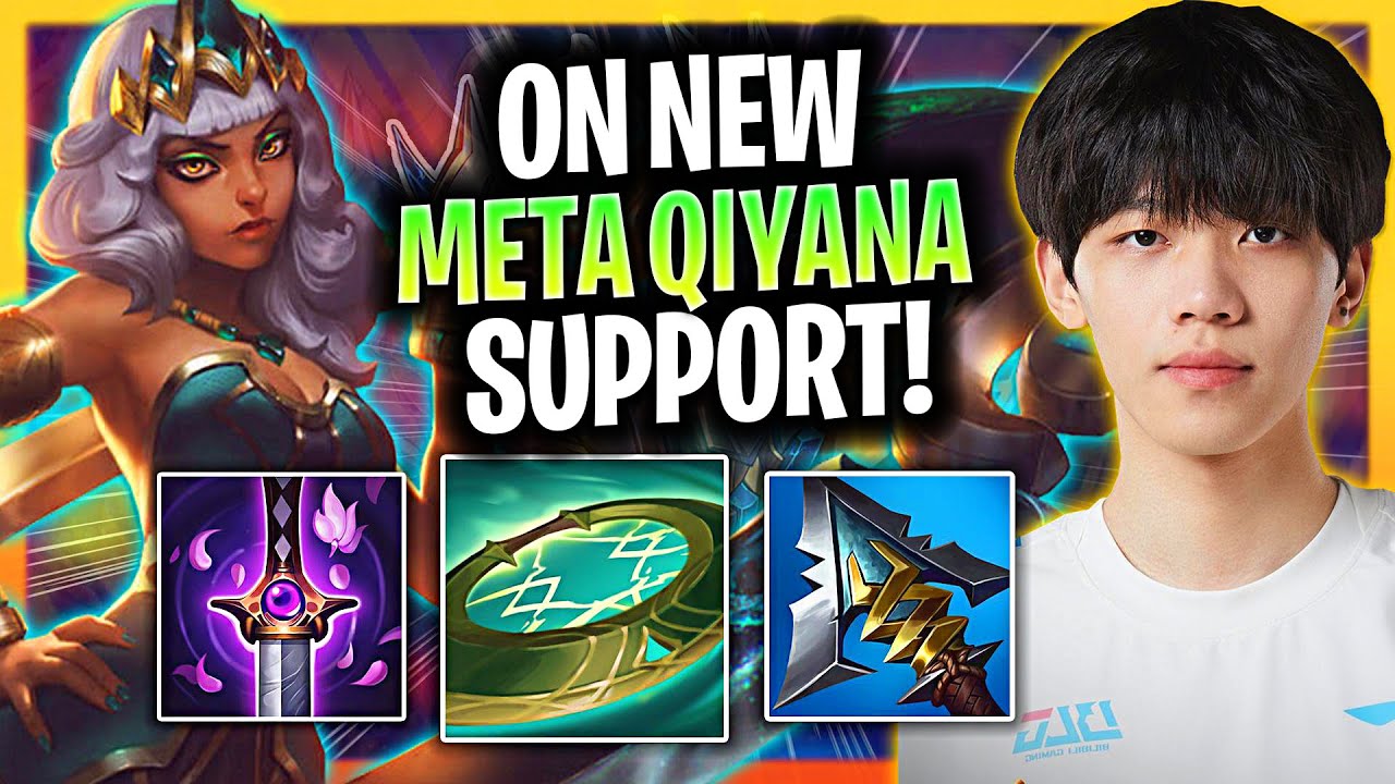 BLG ON BREAKS THE GAME WITH QIYANA SUPPORT! 🔥NEW META🔥 | BLG On Plays Qiyana Support vs Pyke!