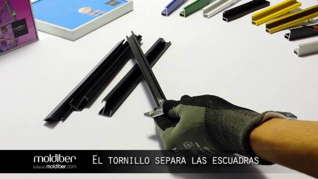 Aprende a montar marcos de aluminio con nuestro completo kit de montaje