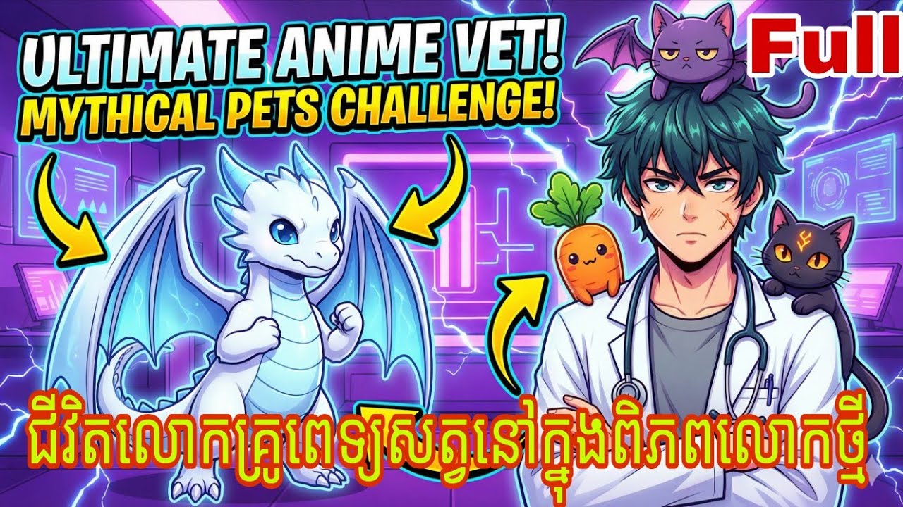ជីវិតលោកគ្រូពេទ្យសត្វនៅក្នុងពិភពលោកថ្មី #រឿងពេញ