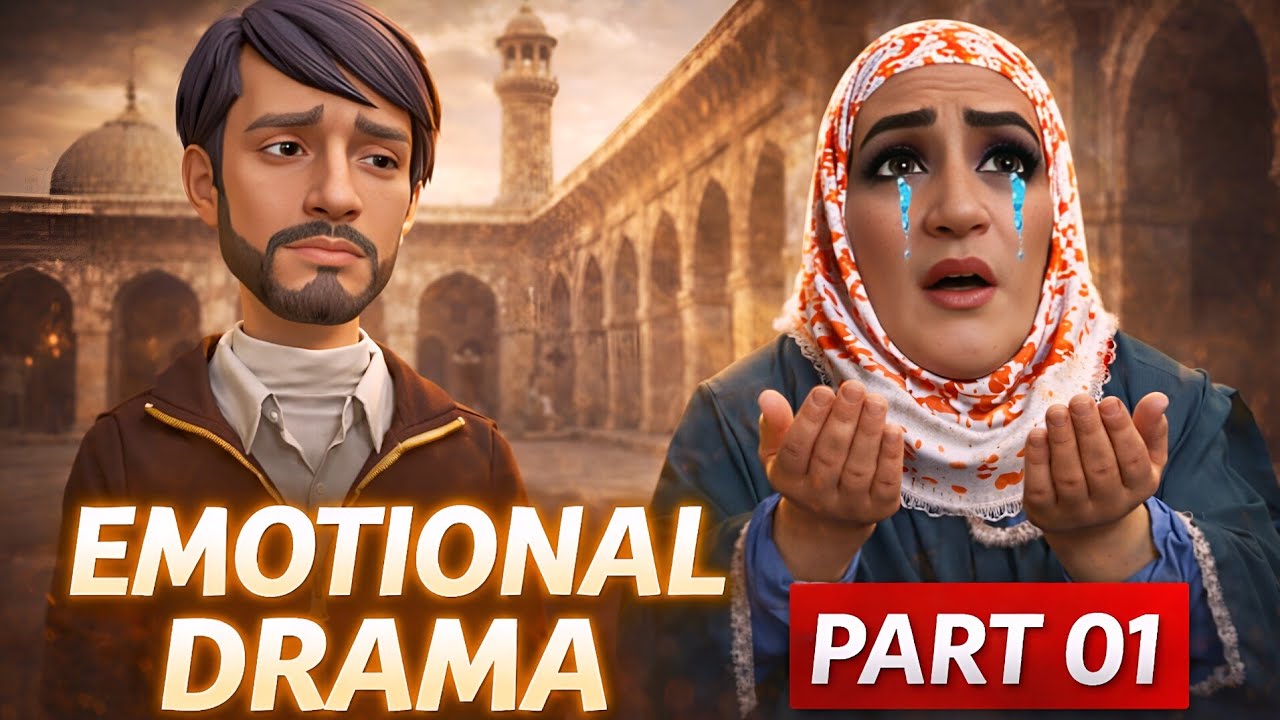 EMOTIONAL DRAMA 😭 | PART 01 | KASHMIR CARTOON DRAMA | SAJU DARLING 