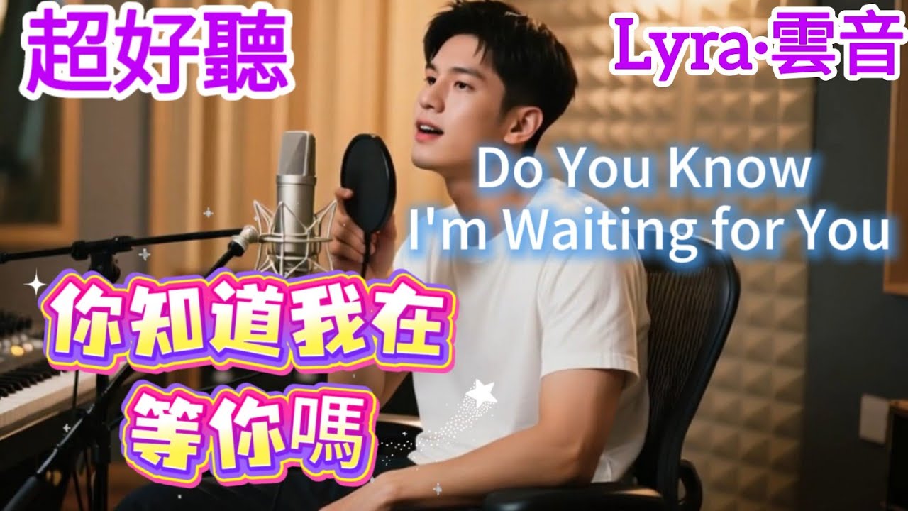 Lyra·雲音 翻唱 超級好聽 |《你知道我在等你嗎》| 原唱:張洪量 | 莫名我就喜歡你,深深地愛上你 |Amazing| 