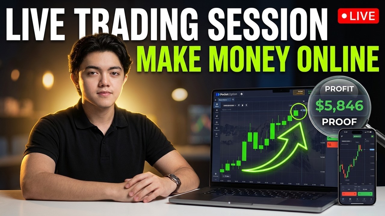🔴 Live POCKET OPTION TRADING | Pocket Option STRATEGY and SIGNALS | Binary Options #livetrading