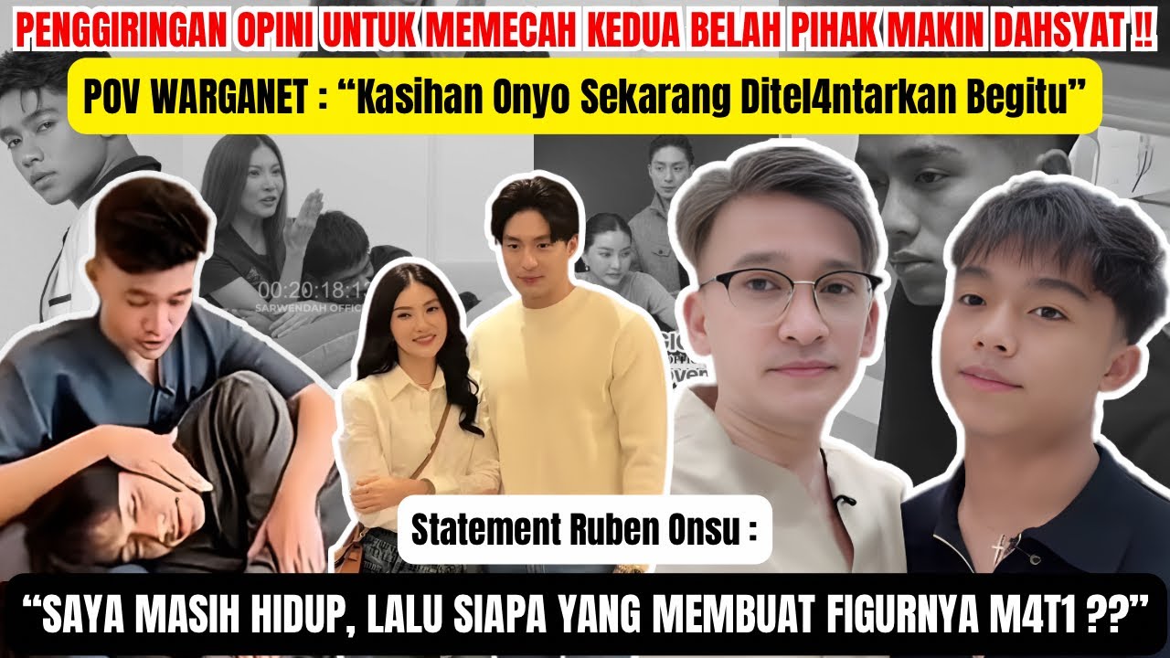 Penggiringan Opini Untuk Memecah Belah RUBEN ONSU BETRAND dan SARGIO Makin Dahsyat !!