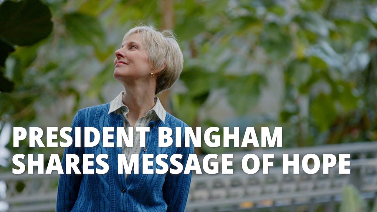President Bingham Shares Message of Hope and Resilience in New Video