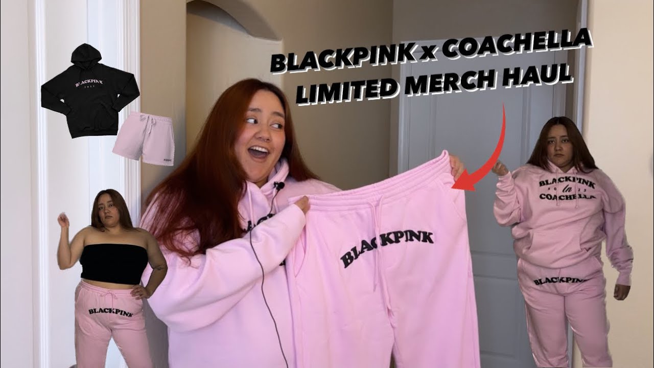 Coachella X BLACKPINK Limited Merch | on a Plus Size Girlie 🖤🫶🏻✨💓