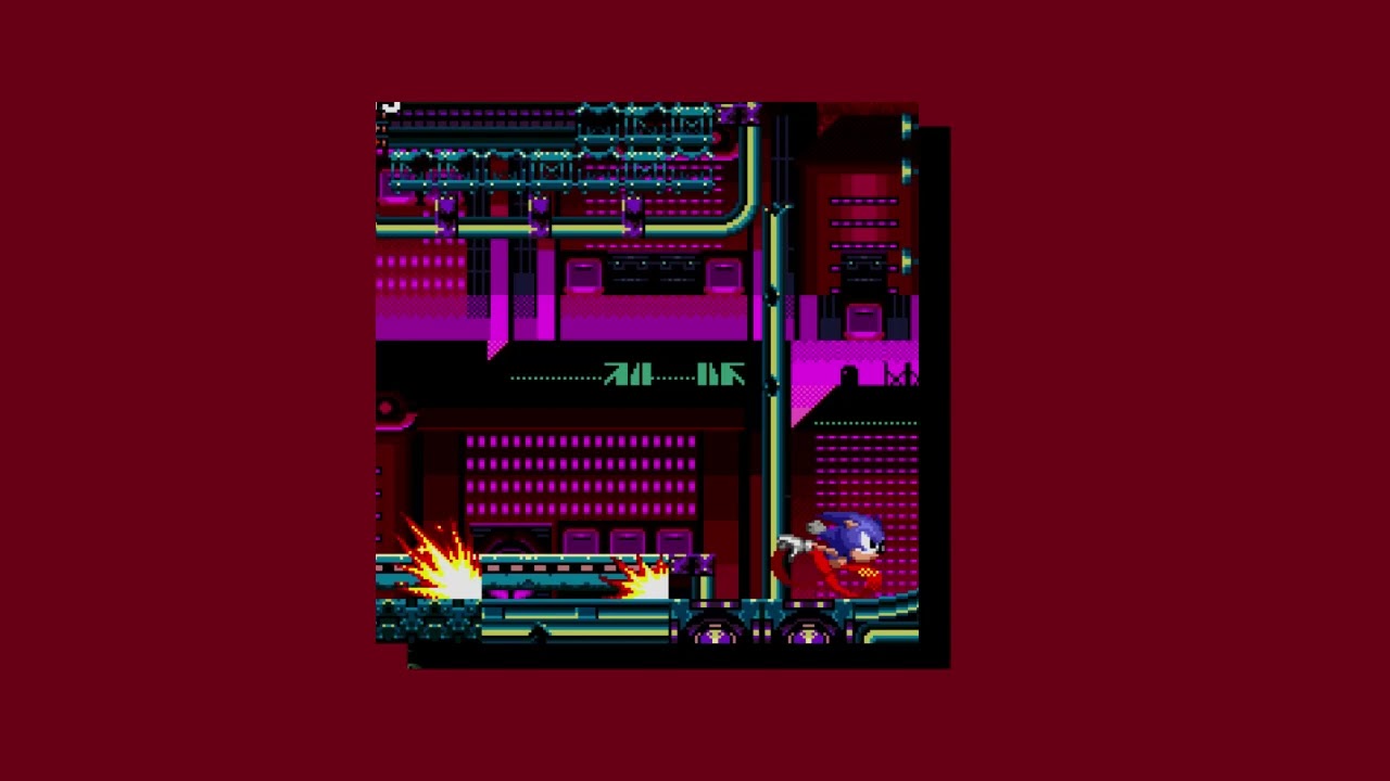 Stardust Speedway Zone Bad Future Sonic CD Jap/Pal (Slowed+reverb)