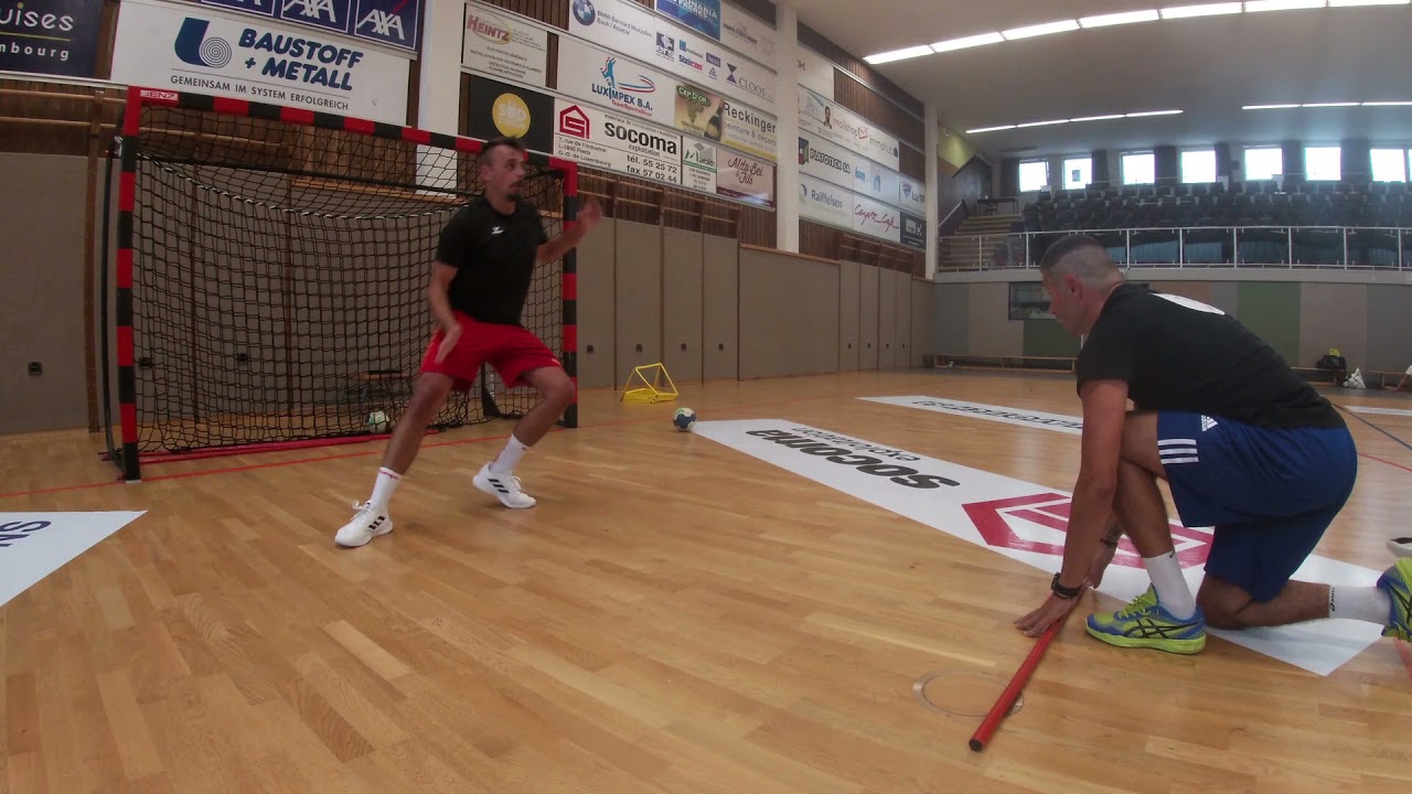 Goalkeeper training by Rajko Milosevic