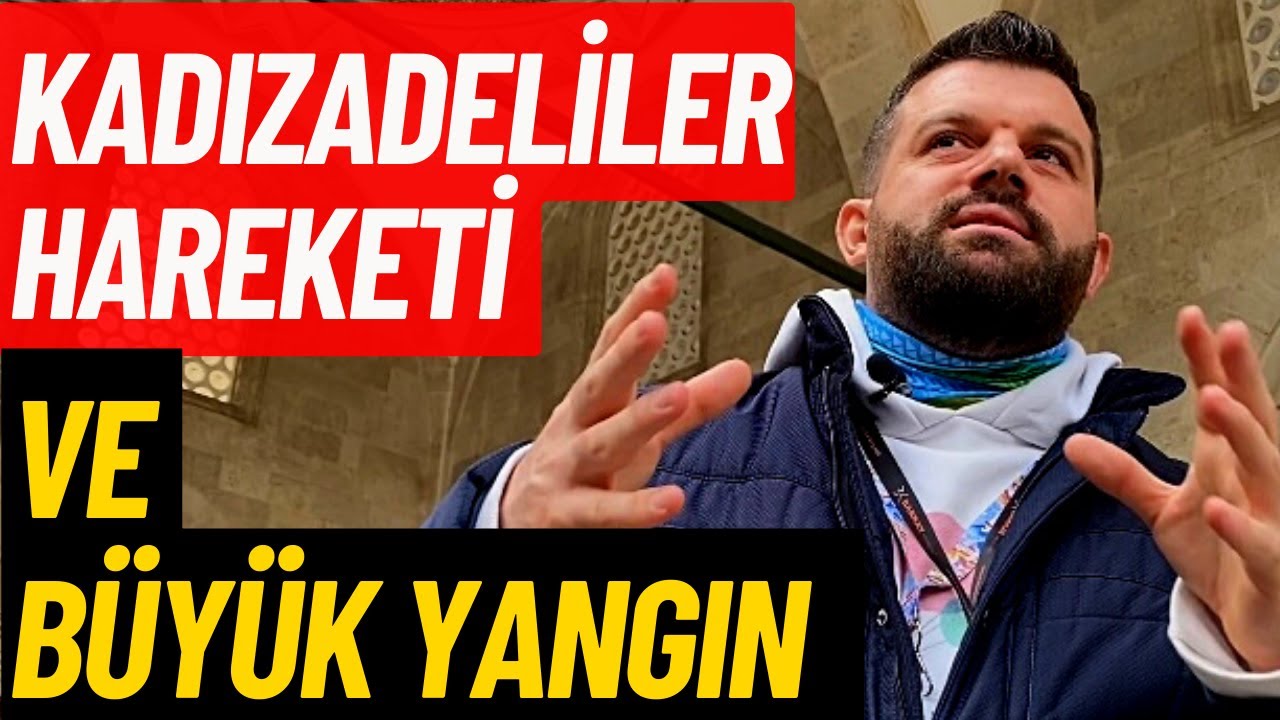Süleymaniye Camiinde Büyük Bir Yangının Bilezik Yazısı Notu - Ömer Kaptan