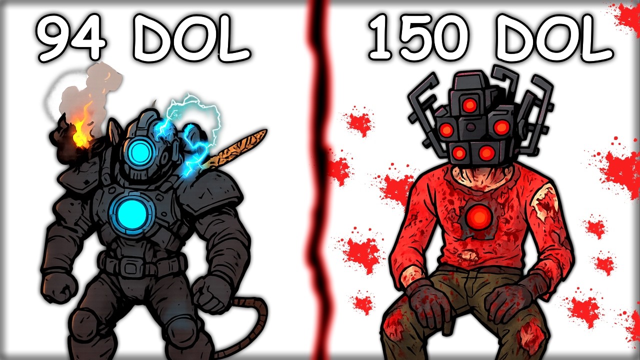 Comparison of The Most Painful Moments in Skibidi Toilet!