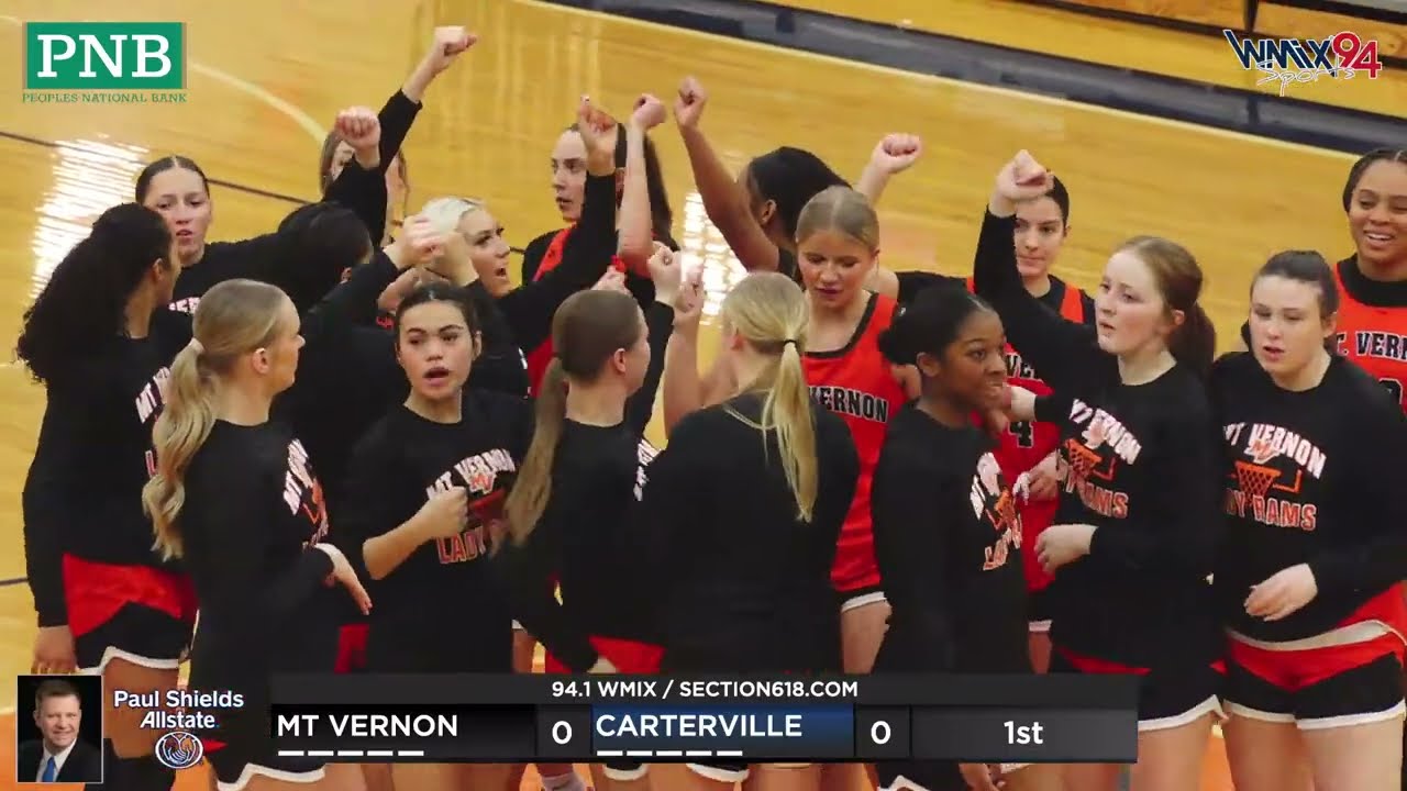 Mt. Vernon Lady Rams Basketball at Carterville - 2025-26