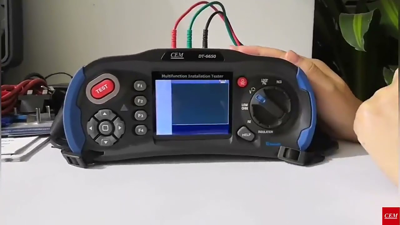 CEM DT-6650 MULTIFUNCTION INSTALLATION TESTER