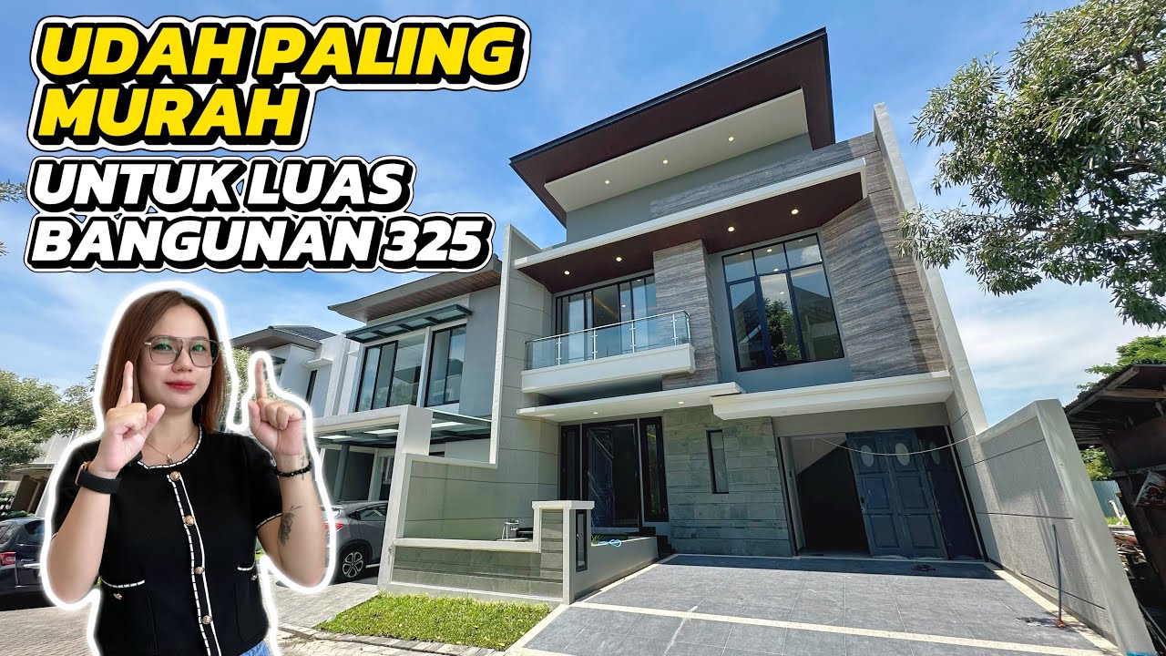 MODERNISASI GAYA HIDUP‼️RUMAH SPLIT LEVEL TERBARU DI CITRALAND SURABAYA BARAT