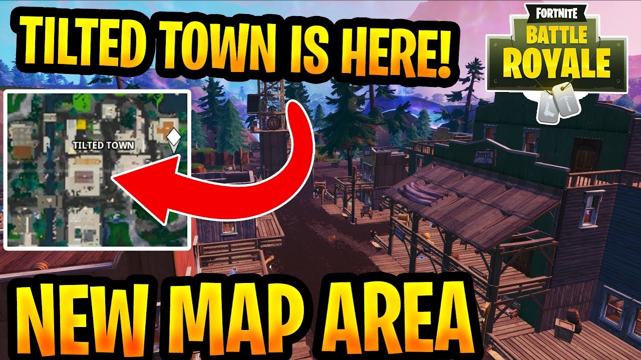 New Tilted Town Tilted Towers Update (New Update Fortnite Map Change Season 10 Tilted) Map Update