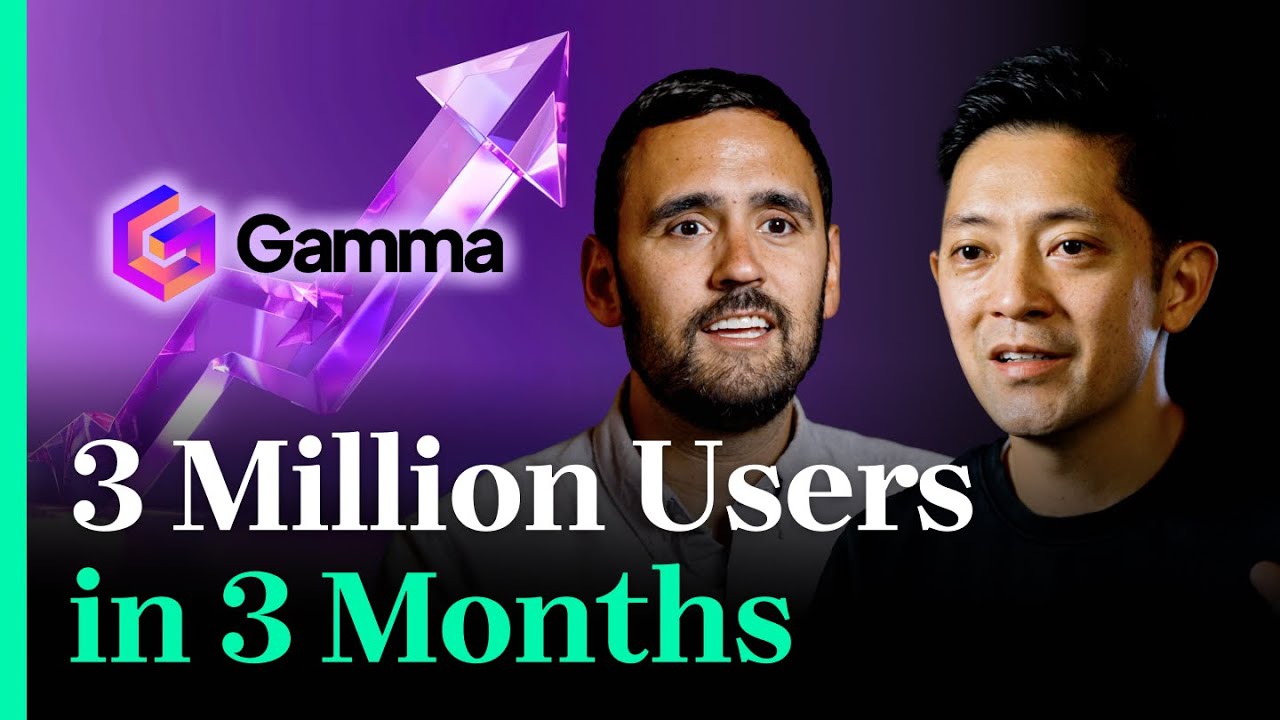 How we Gained 3 Million Users in Just 3 Months! | Gamma CEO Grant Lee & Jon Noronha