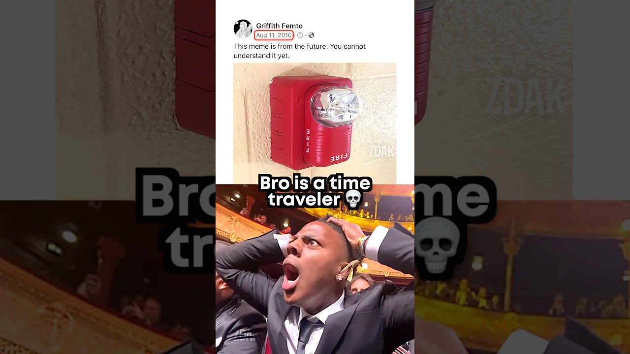Bro saw the future 📮
