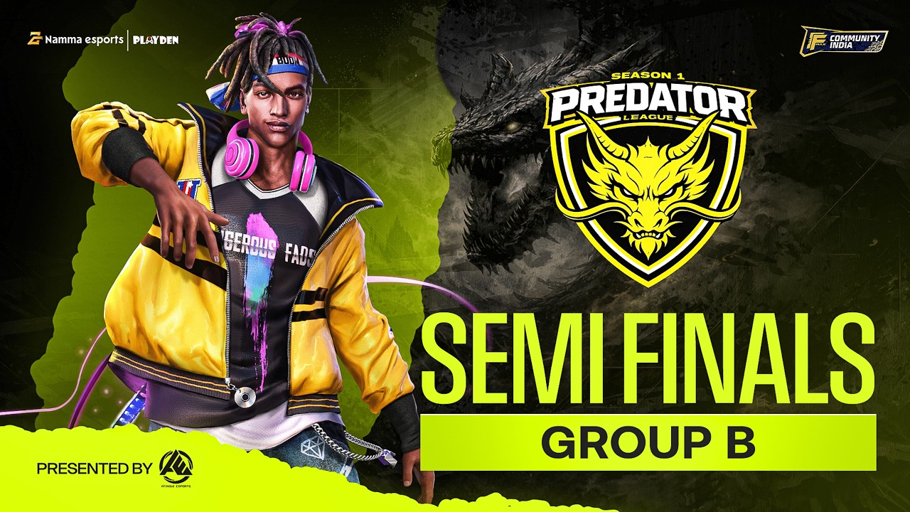 PREDATOR LEAGUE S1 || SEMI FINALS || GROUP B || Caster JAANI || @sheheplays