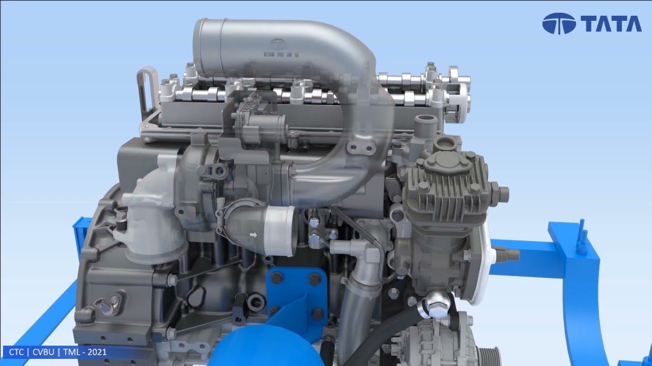 Khan Motors Garage Tata Engine 3.3L Assembly Procedure