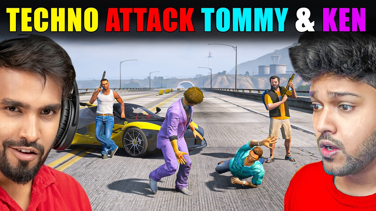 Who Will Win? Techno Gamerz Challenges Tommy & Ken in GTA 5!