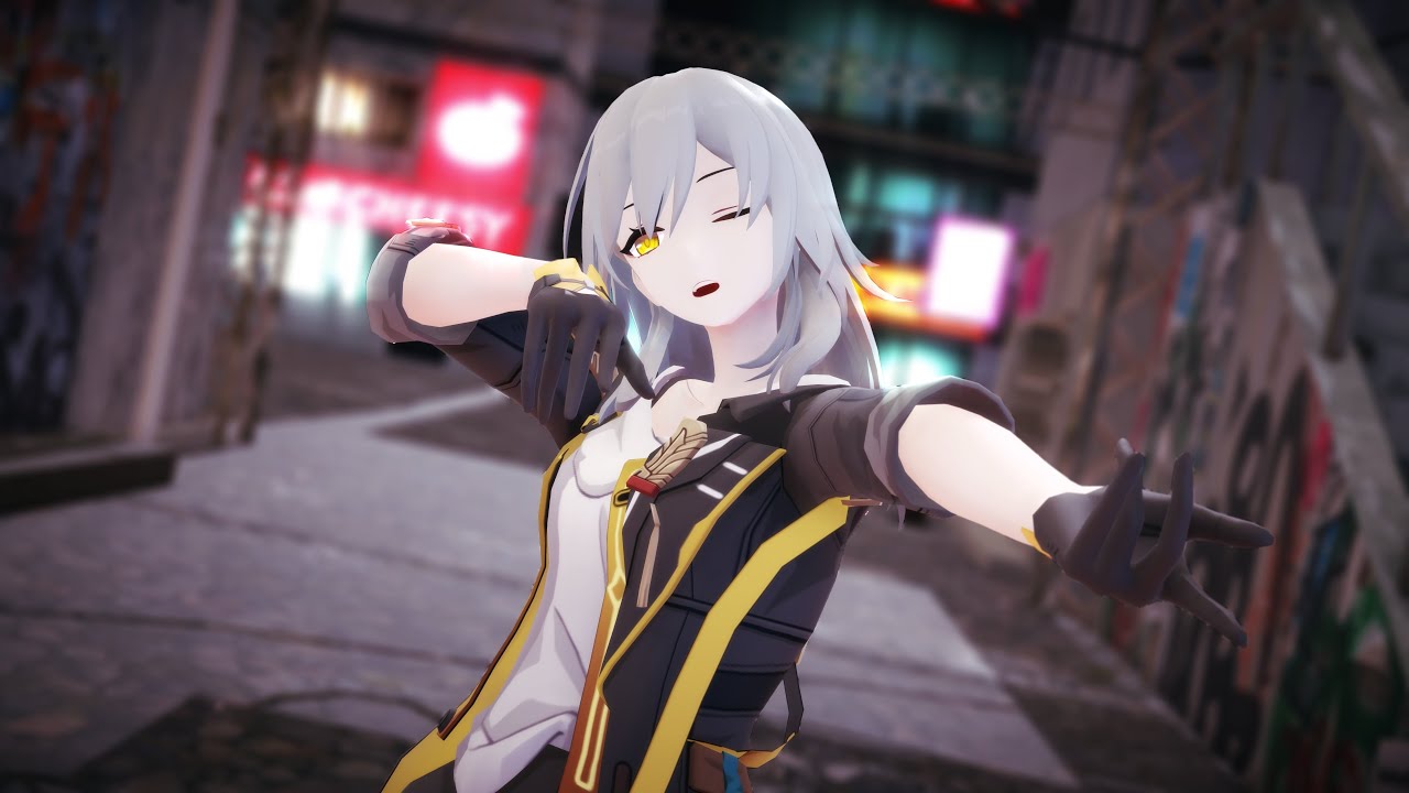【MMD】『ヒアソビ/Hiasobi』女主人公 heroine【崩壞：星穹鐵道/Honkai: Star Rail/崩壊スターレイル】2160p 4K