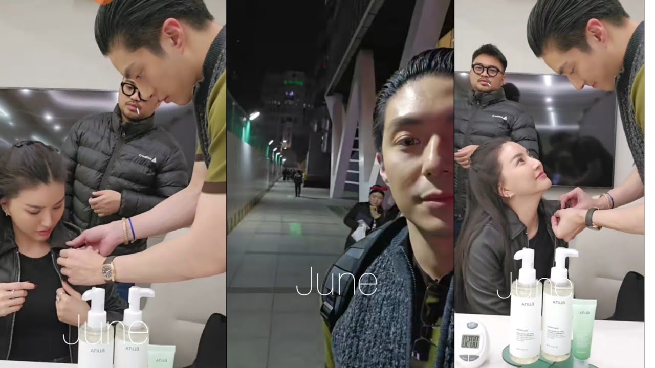 Lgi live disuruh pindah tmpt live,kita dibawa lihat jalanan korea