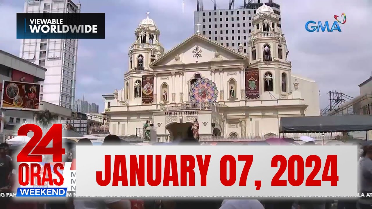 24 Oras Weekend Express: January 7, 2024 [HD]