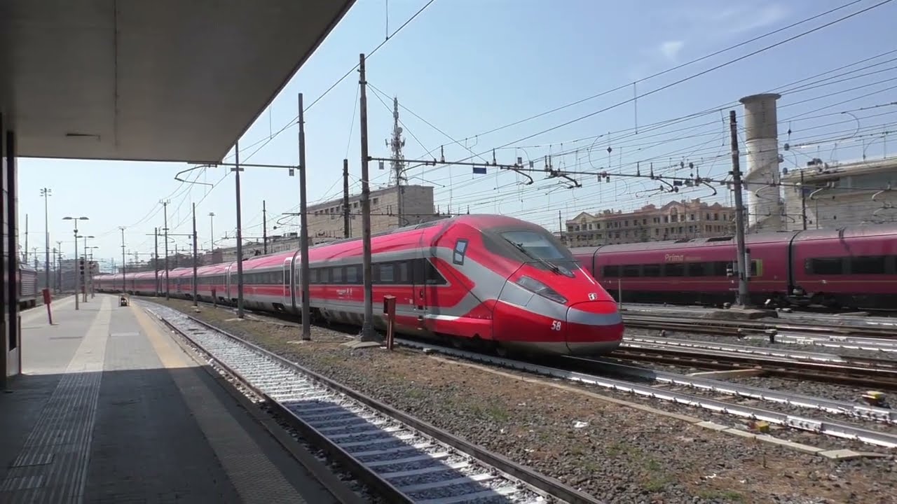 Treni in ARRIVO e in PARTENZA dalla stazione di ROMA TERMINI