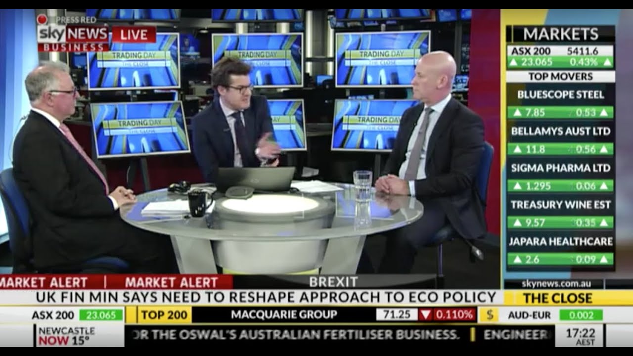 Simon Meyer speaks with Carson Scott on SKY NEWS Business | July 2016 (part 2)