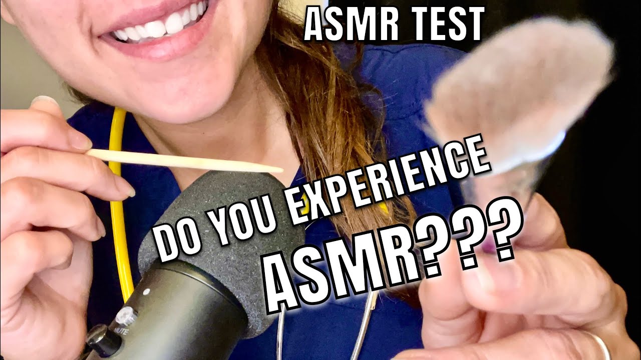 ASMR TEST~ 🫠Autonomous Sensory Meridian Response