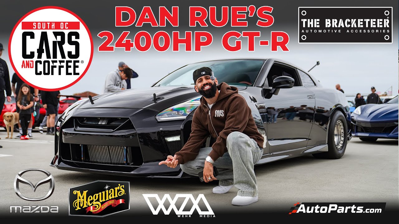 @DanRue 's 2400HP GTR + 911R + wide body 720S +265HP  ZEEKR - South OC Cars and Coffee.