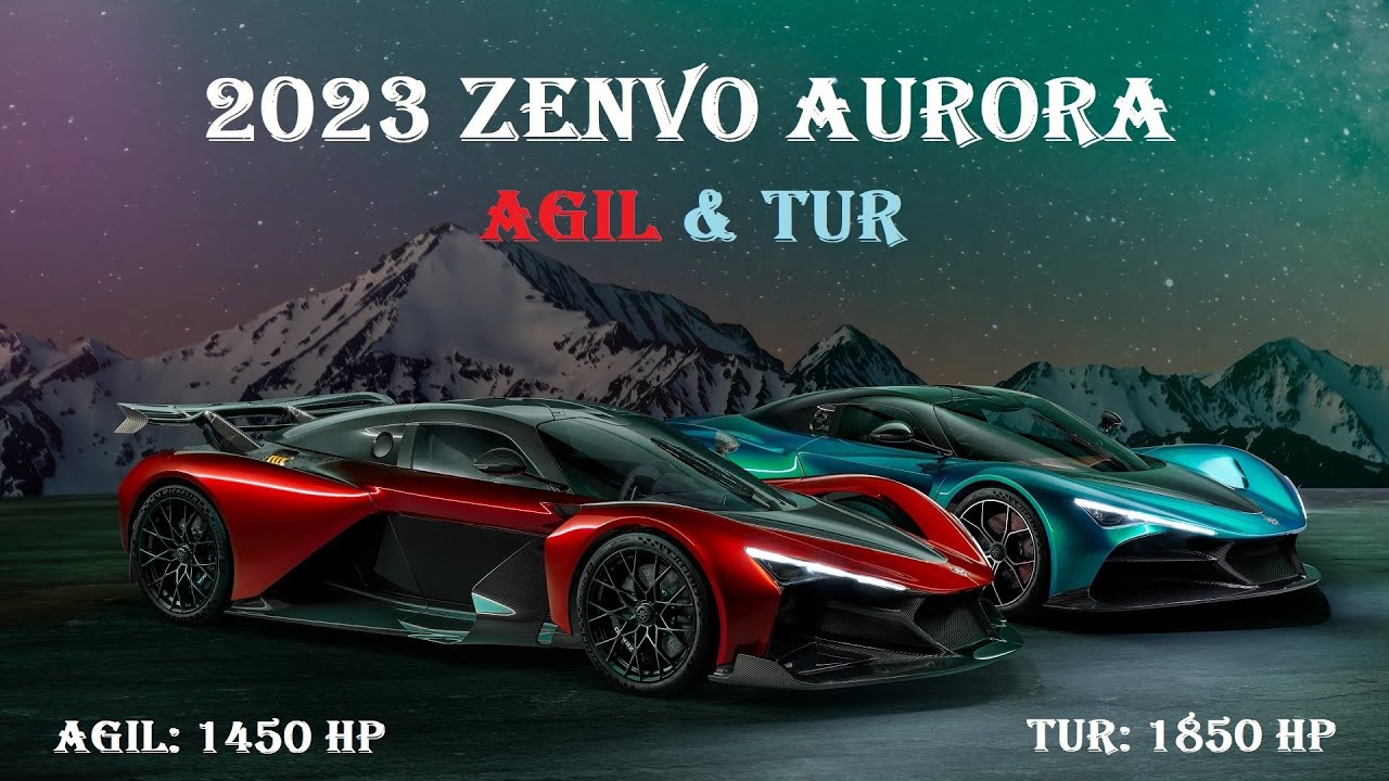 2023 Zenvo Aurora 💪 6.6-liter V12, Quad-Turbocharged, 1450/1850 HP & Hybrid Powertrain