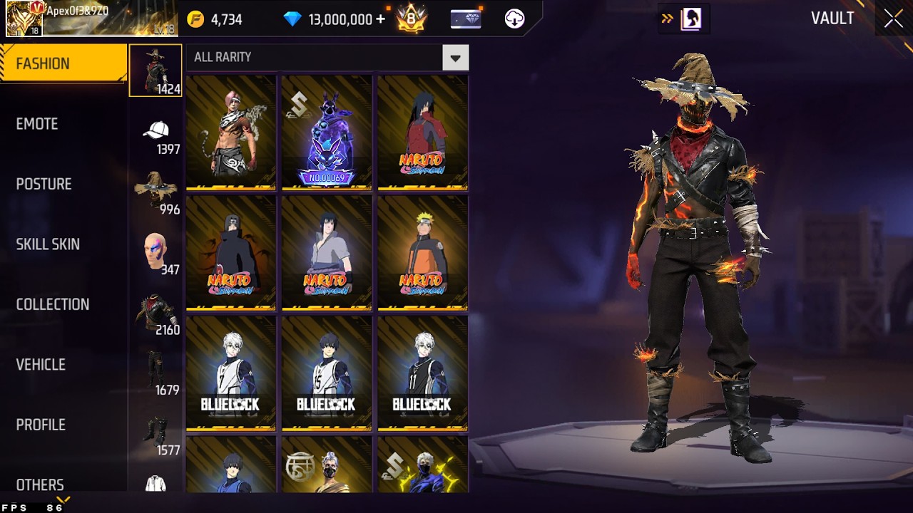 NOOB 👉 TO 👉 PRO🤑 SPEND 13,000,000💎 IN NEW ACCOUNT FREE FIRE⚡️