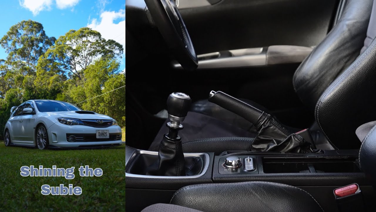 Detailing a 2008 WRX STI