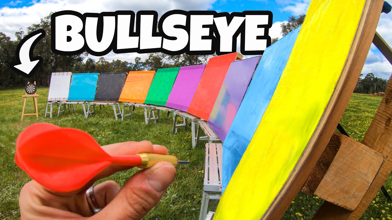 MOST EPIC BULLSEYE EVER! (10 Pallet Skips!!)