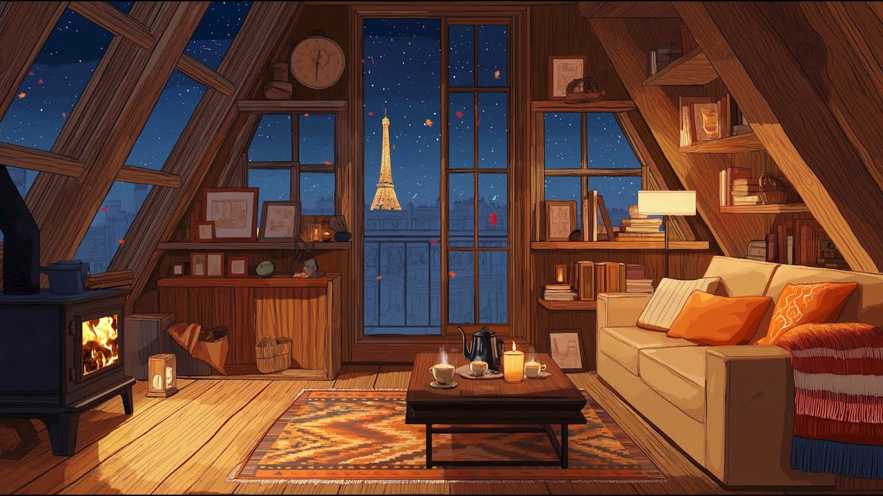 1940's Autumn Oldies Drifting In from Another Room | Vintage Radio Nights