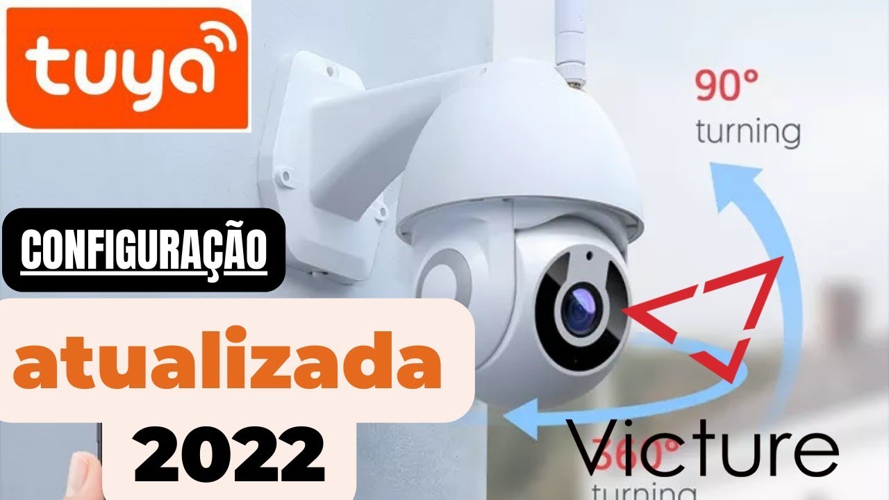 como configurar câmera Wi-Fi Giratória victure aplicativo TUYA SMART| configuração e funcionalidades