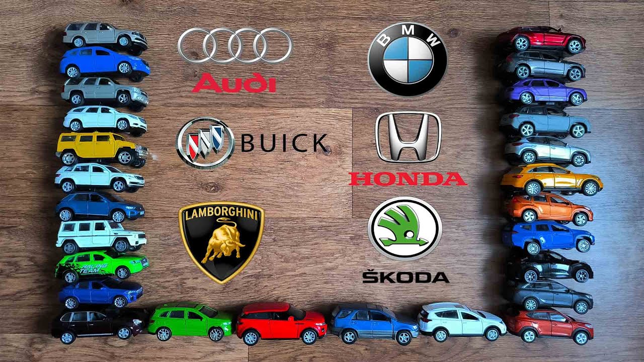 Learn Famous SUV Brands With Diecast in Hands
