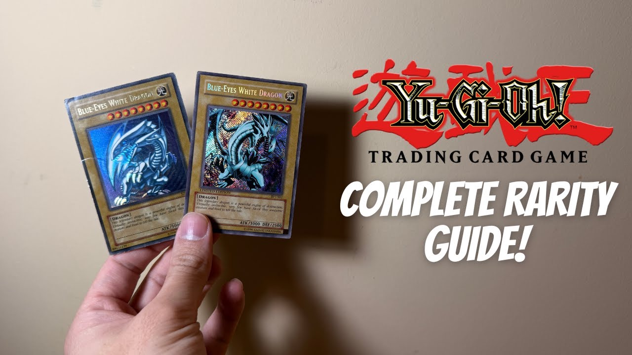 YuGiOh For Dummies: Rarities 101!