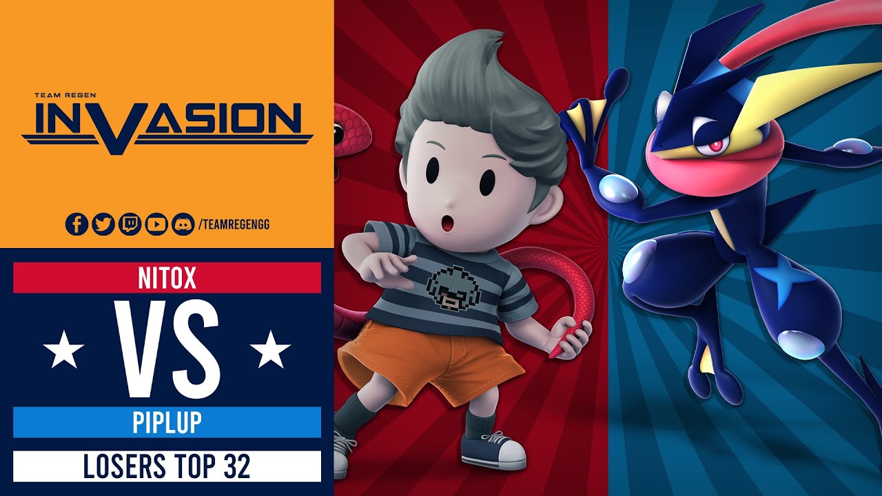 Invasion April 2023: Top 32 Losers - ES| Nitox (Lucas) Vs Piplup (Greninja)