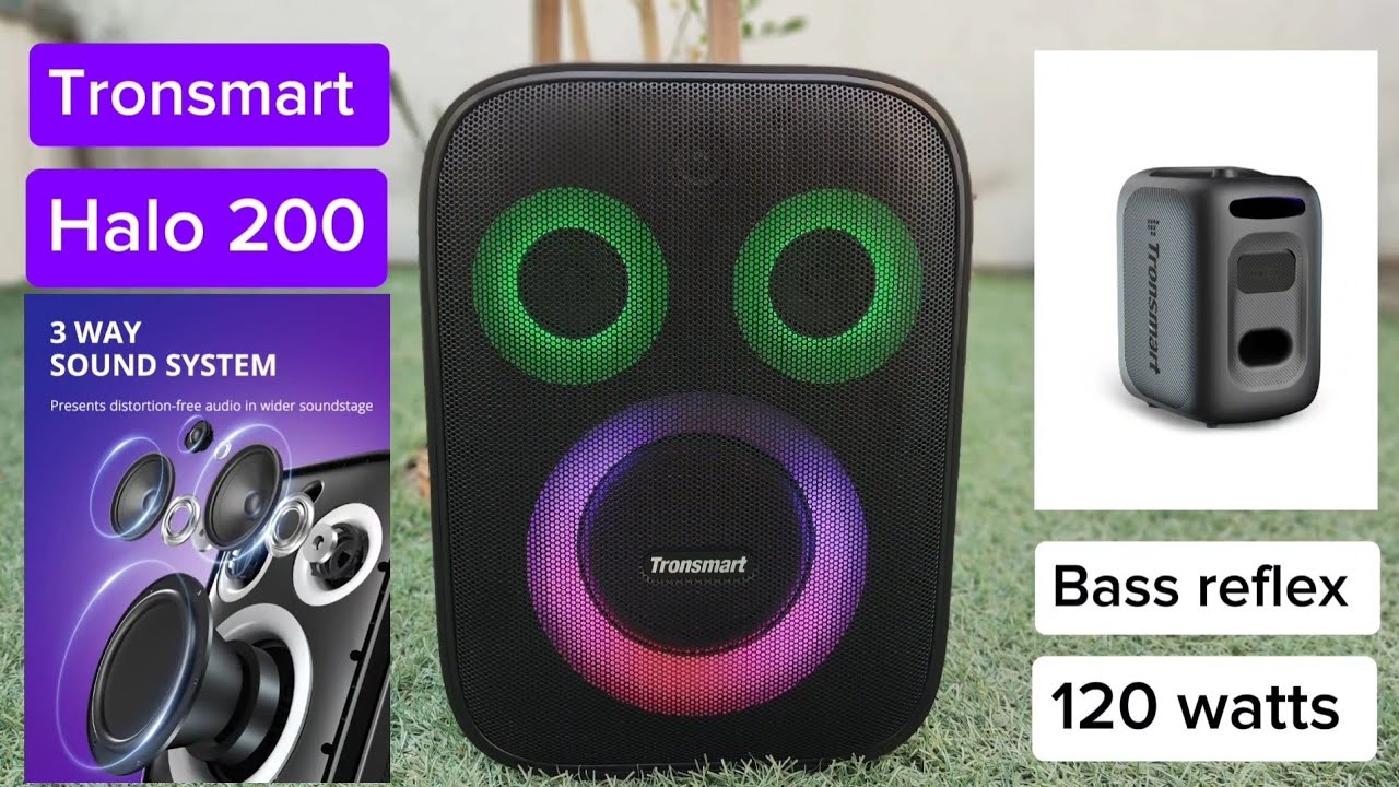 Tronsmart Halo 200 , Definição de áudio incrível e som de longo alcance