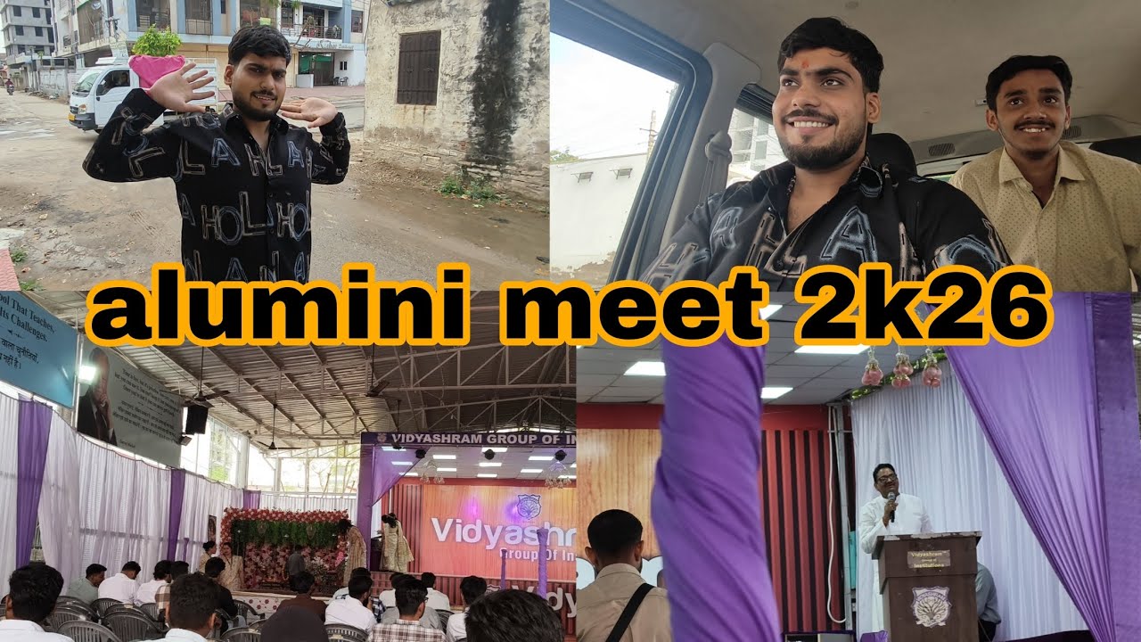 “Purane Din Yaad Aa Gaye ❤️ | Alumni Meet Special Vlog”