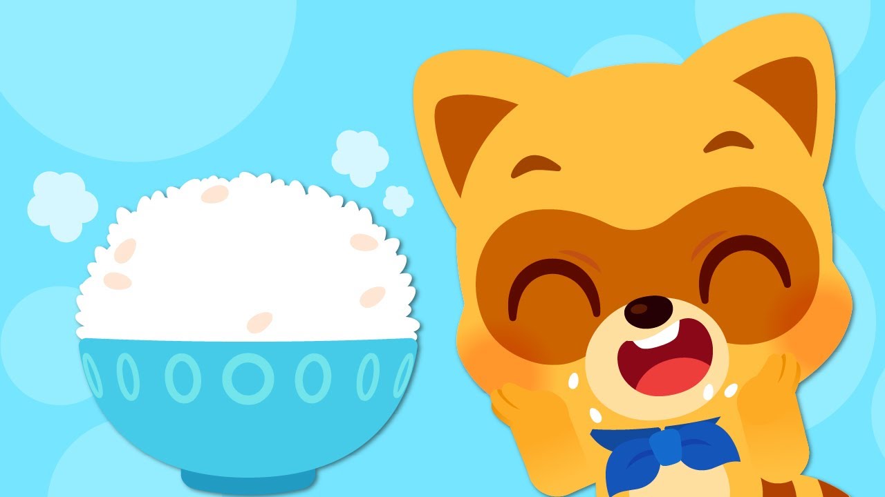 Rice, Nice Rice 🍚👍| Kids Songs & Nursery Rhymes | Food Song for Kids | Lotty Friends