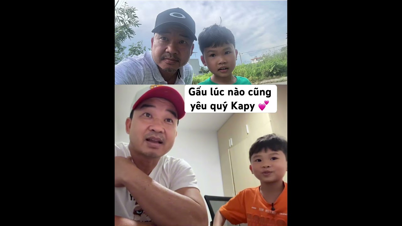 GẤU & Kapy #doanvanbau #gauvaba #bekapy