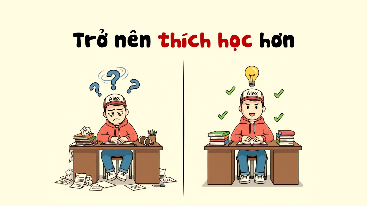 CÁCH ĐỂ TRỞ NÊN THÍCH HỌC NHƯ HỌC BÁ MÀ KHÔNG AI KỂ CHO BẠN BIẾT