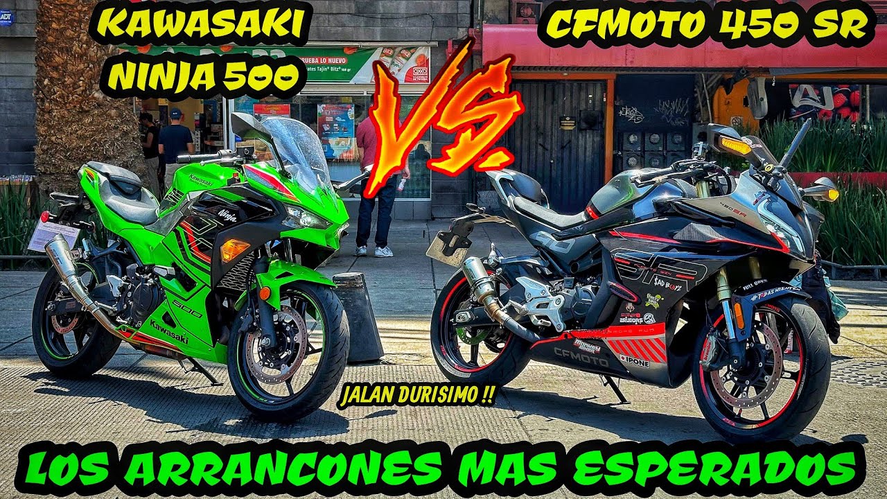 CFMOTO 450SR против KAWASAKI NINJA 500😱 ОНИ ВЫЛОЖИЛИСЬ НА ВСЕ🥊 КТО КОРОЛЕВА СЕГМЕНТА?🤔 Я НЕ МОГУ ...