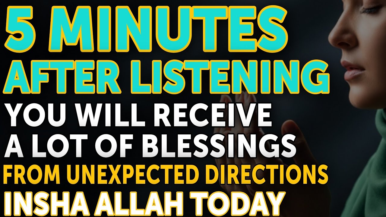 “99% of People Don’t Realize This! Listen for 5 Minutes, Unexpected Blessings May Come Suddenly.” 🔥