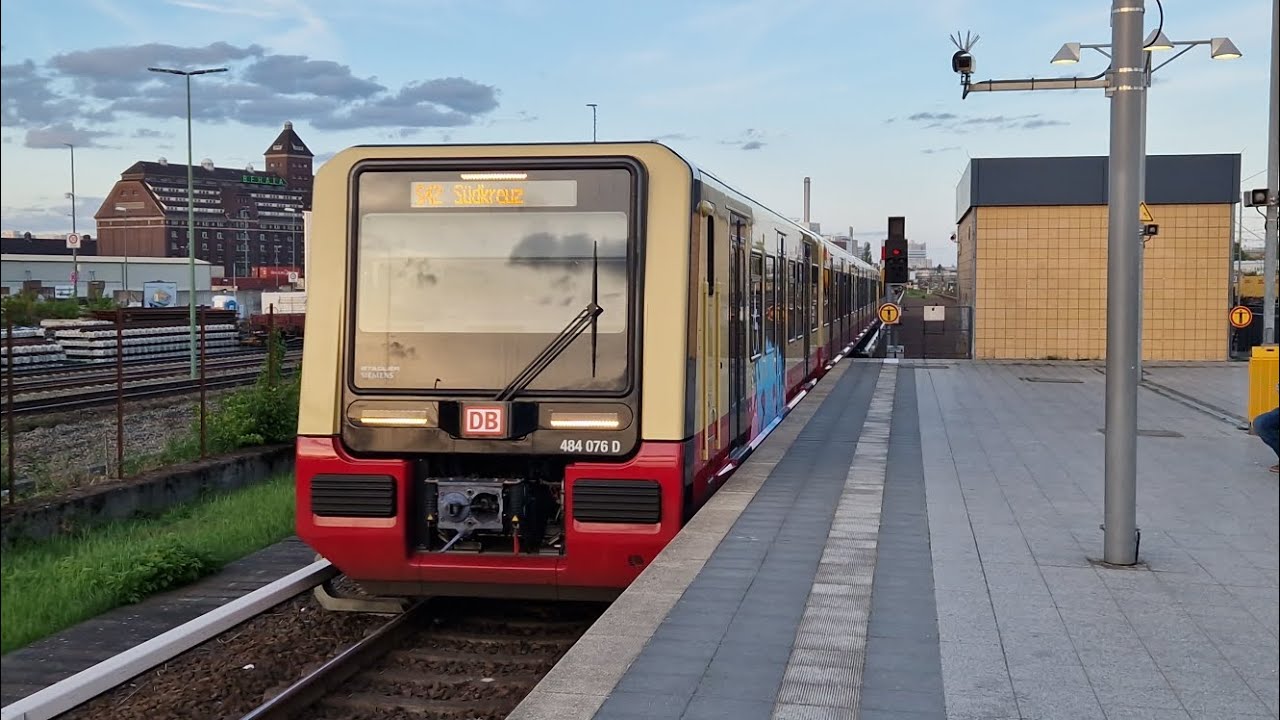 S-Bahn Berlin | Mitfahrt in der S42 von Beusselstraße bis Südkreuz in der BR 484 031 B