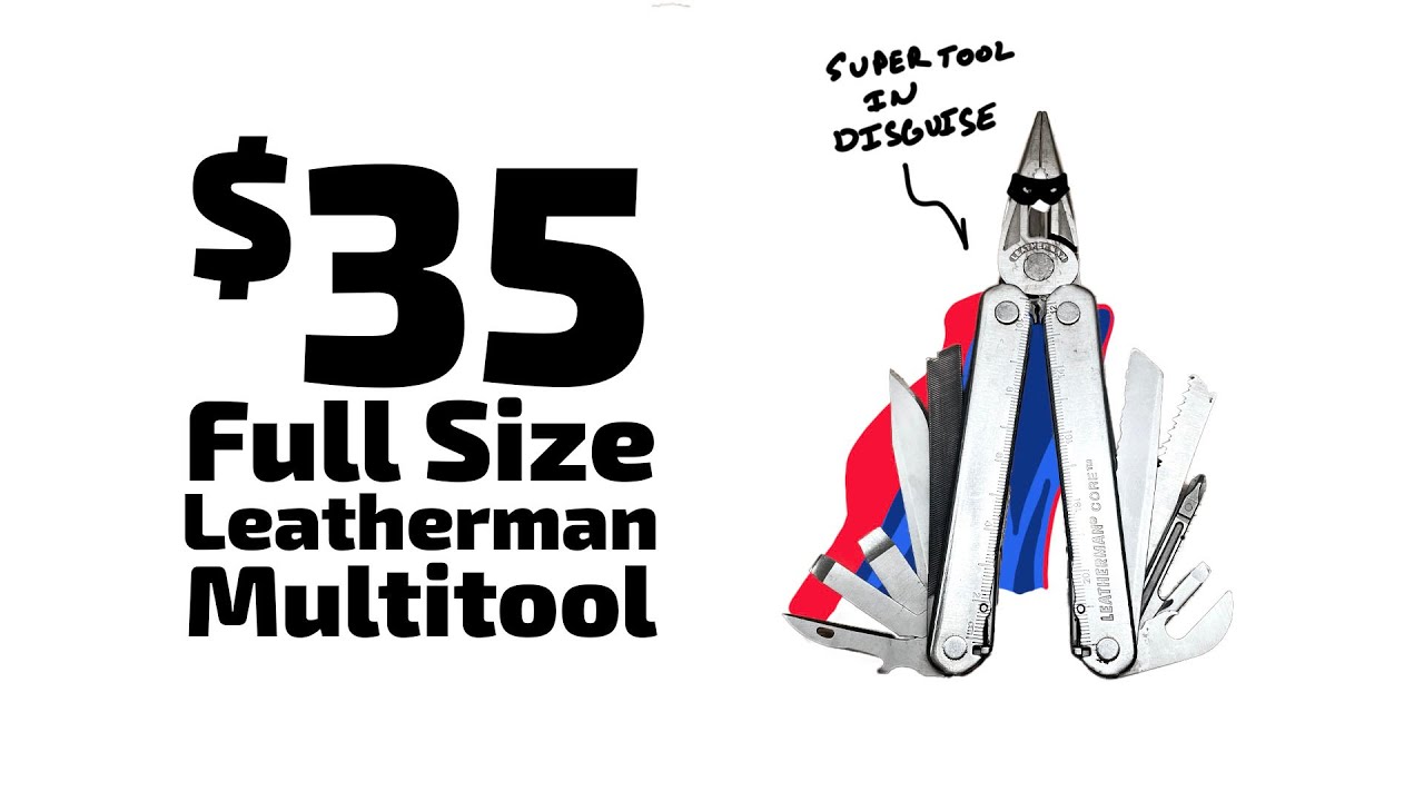 Leatherman за 35 долларов — ремонт сердечника Leatherman