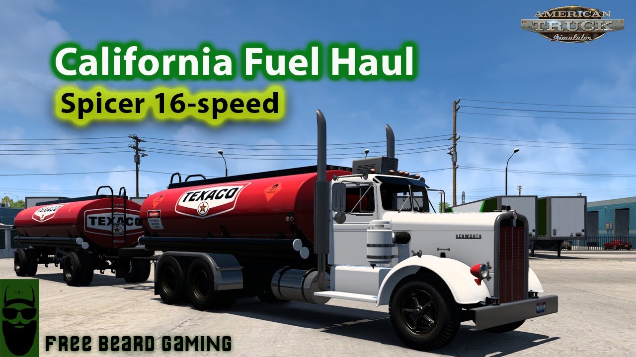 Blueprint Mods’ Needlenose | Diesel Haul in California With A Spicer 4x4 | American Truck Simulator
